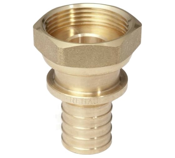 Переходник Rehau НГ, 40, 1 1/2", бронза RX+ 14563441001
