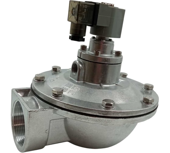 Импульсный электромагнитный клапан для рукавных фильтров ArTorq мембранного типа, резьбовой, диафрагма NBR, IK50R.24DC 31093824