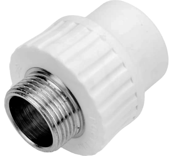Комбинированная муфта РОСТерм ПП D20х3/4 НР coupcombPPR20-3/4out