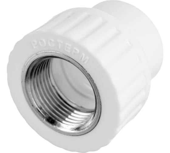 Комбинированная муфта РОСТерм ПП D25х3/4 ВР coupcombPPR25-3/4in