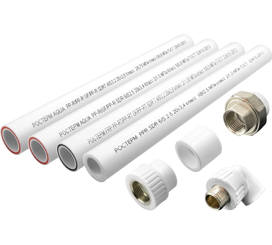 Комбинированный тройник РОСТерм ПП D32х3/4  НР teecombPPR32-3/4out