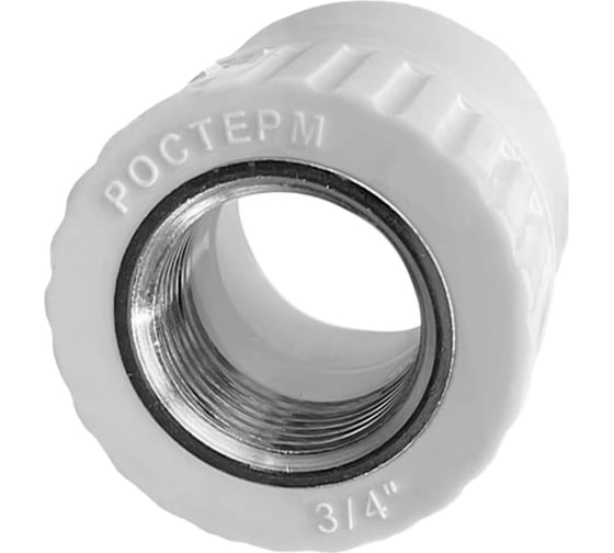 Комбинированная муфта РОСТерм ПП D20х3/4 ВР coupcombPPR20-3/4in