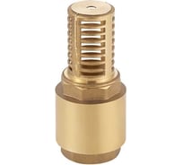 Обратный клапан UNIPUMP 1/2" с сеткой сетка-латунь, толкатель-латунь 11563