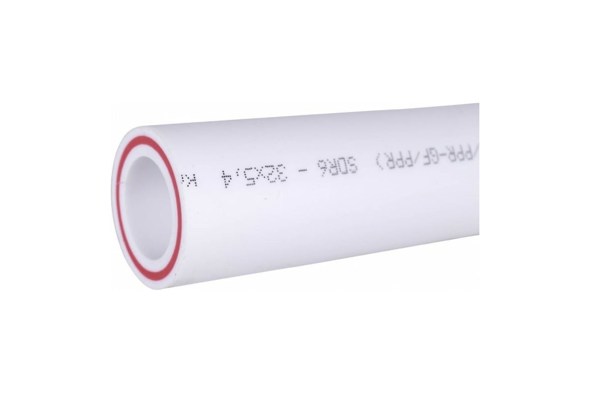 Армированная труба Политэк стекловолокно ПП d=32х5,4 PN 25 4м .