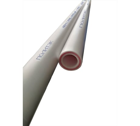 Армированная труба Политэк стекловолокно ПП d=20x3,4 PN 25 4 м 9250020034
