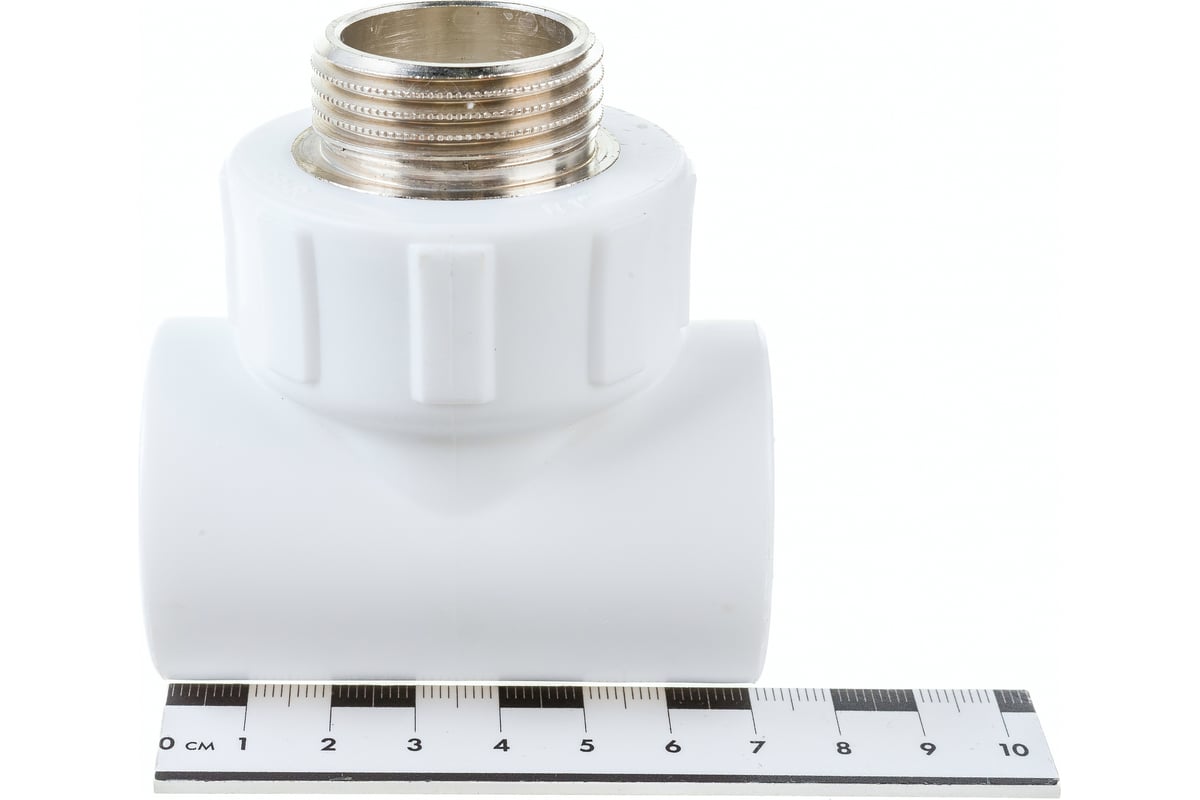 Тройник с наружной резьбой Политэк ПП 32x1 9510003201 - выгодная цена ...