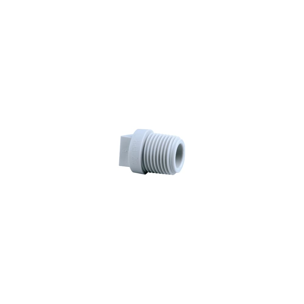 Пробка с резьбой PIPELIFE INSTAPLAST 1/2 grey/white 3297440622 ...