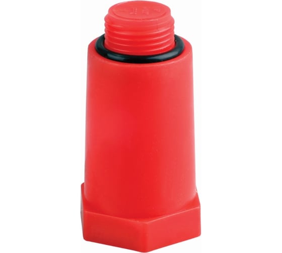 Пробка с резьбой PIPELIFE INSTAPLAST 1/2 red 3297440614 1