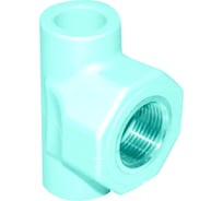 Комбинированный тройник PIPELIFE INSTAPLAST ВР 20x1/2 белый 3297450833