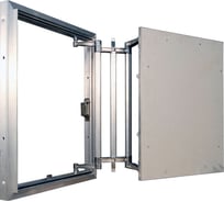 Люк под плитку практика евроформат Люкипрактика ЕСКР 40/40