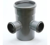 Крестовина для внутренней канализации Flextron 2-х плоскостная 110x50x50x87.5 градусов 148044