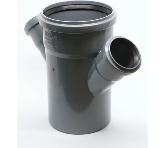 Крестовина для внутренней канализации Flextron d 110x50x50 мм, 45 градусов 148042