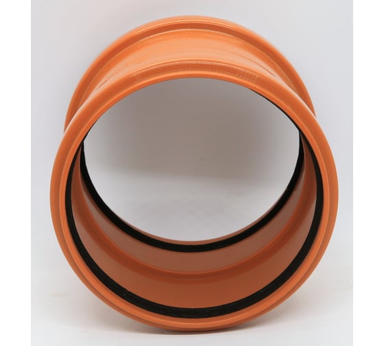 Двухраструбная муфта для наружной канализации Flextron d 110 мм 141591