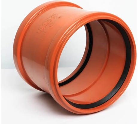 Двухраструбная муфта для наружной канализации Flextron d 200 мм 148094