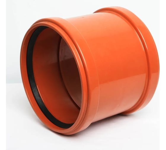 Двухраструбная муфта для наружной канализации Flextron d 200 мм 148094