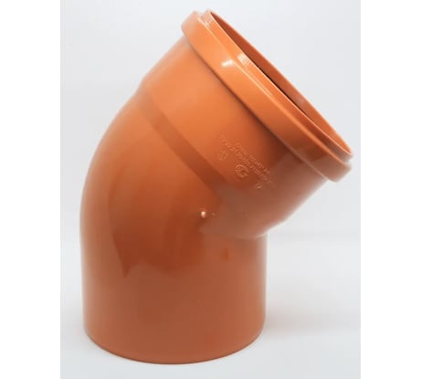 Отвод для наружной канализации Flextron d 160 мм, 45 градусов 142560