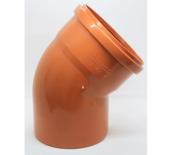 Отвод для наружной канализации Flextron d 160 мм, 45 градусов 142560 1
