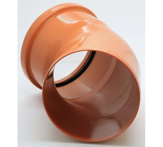 Отвод для наружной канализации Flextron d 160 мм, 45 градусов 142560