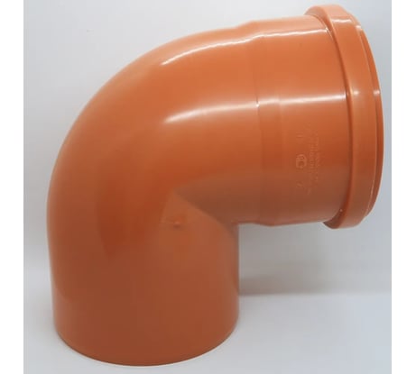 Отвод для наружной канализации Flextron d 160 мм, 87.5 градусов 142561