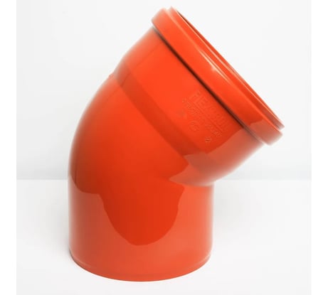 Отвод для наружной канализации Flextron d 200 мм, 45 градусов 148087