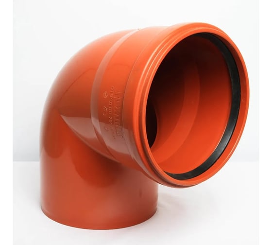 Отвод для наружной канализации Flextron d 200 мм, 87.5 градусов 148092