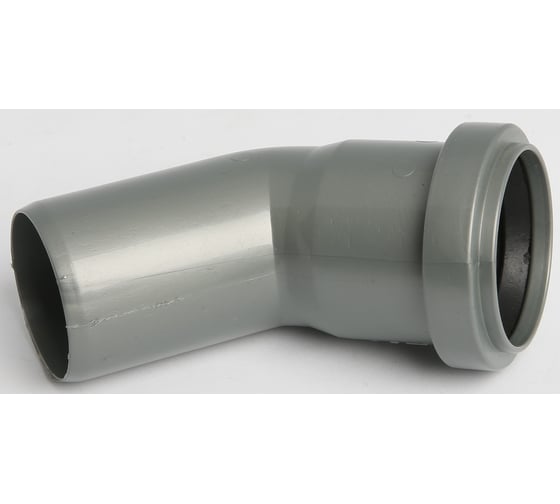 Отвод для внутренней канализации Flextron d 40 мм, 45 градусов 145816