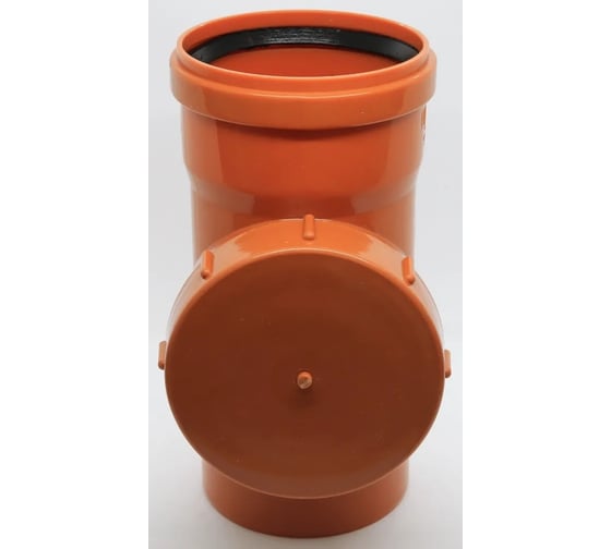 Ревизия с крышкой для наружной канализации Flextron d 110 мм 138871