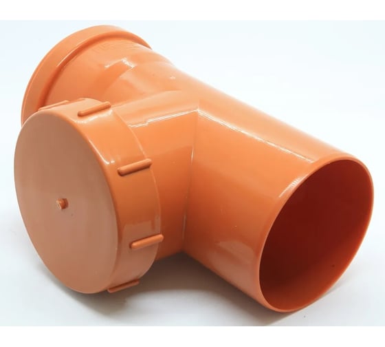 Ревизия с крышкой для наружной канализации Flextron d 110 мм 138871