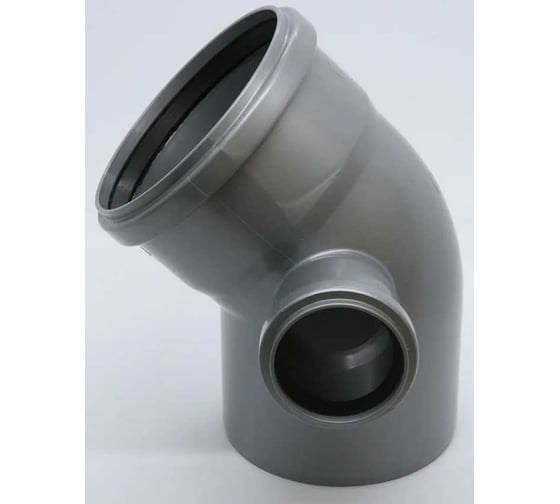 Спецотвод для внутренней канализации Flextron d 110/50/45 градусов (правый) 148005