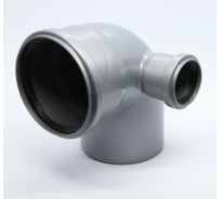 Спецотвод для внутренней канализации Flextron d 110/50/87.5 градусов (правый)145018