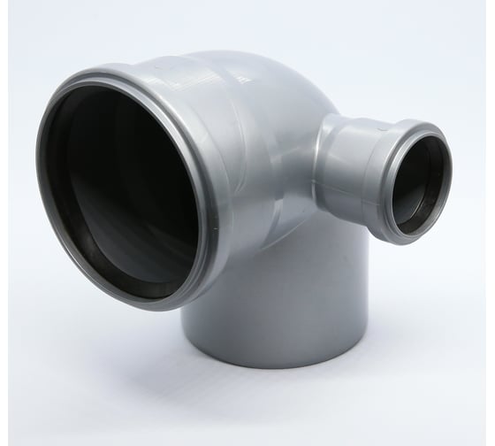 Спецотвод для внутренней канализации Flextron d 110/50/87.5 градусов (правый)145018 1