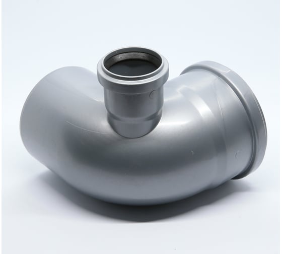 Спецотвод для внутренней канализации Flextron d 110/50/87.5 градусов (правый)145018