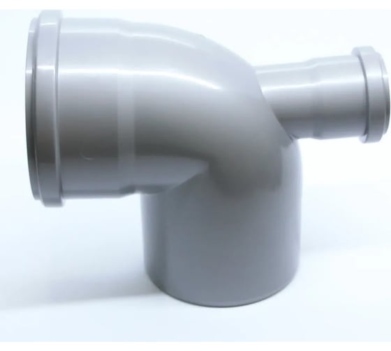 Спецотвод для внутренней канализации Flextron d 110/50/87,5 градусов (тыл) 145020