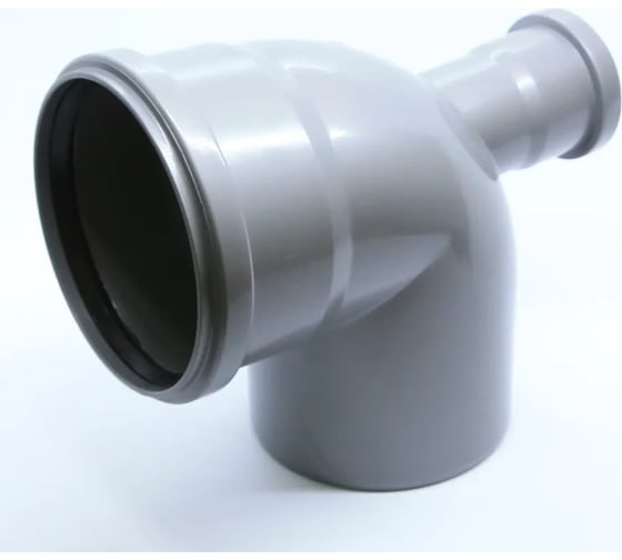 Спецотвод для внутренней канализации Flextron d 110/50/87,5 градусов (тыл) 145020