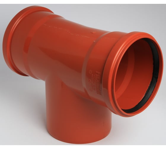 Спецтройник для наружной канализации Flextron d 110 мм, 87.5 градусов 148080