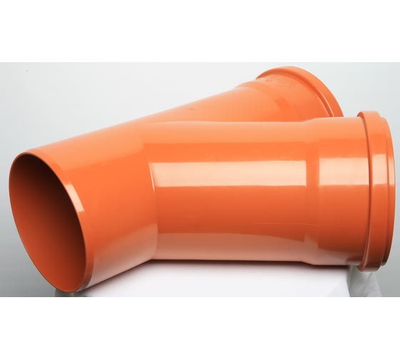 Тройник для наружной канализации Flextron d 110 мм, 45 градусов 139996