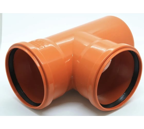 Тройник для наружной канализации Flextron d 110 мм, 87.5 градусов 139320