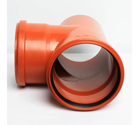 Тройник для наружной канализации Flextron d 160/160 мм, 87.5 градусов 145011