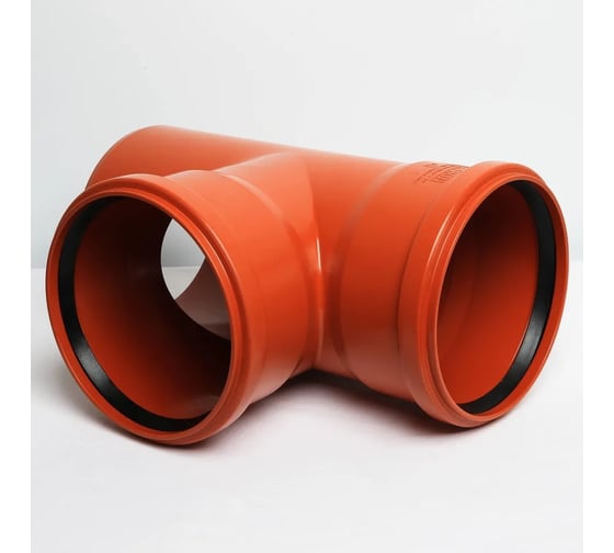 Тройник для наружной канализации Flextron d 160/160 мм, 87.5 градусов 145011