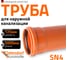 Труба ПВХ наружной канализации Ostendorf 125 х 5000 мм 221050 2