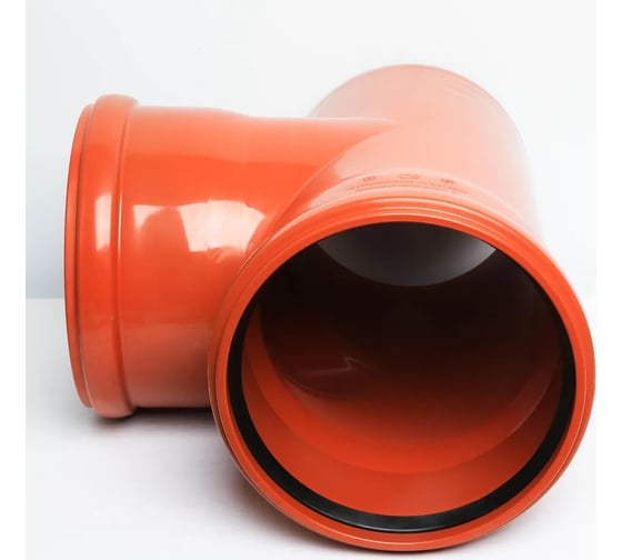 Тройник для наружной канализации Flextron d 200/200 мм, 87.5 градусов 148081
