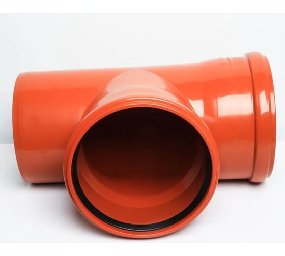 Тройник для наружной канализации Flextron d 200/200 мм, 87.5 градусов 148081