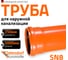 Труба ПВХ наружной канализации Ostendorf SN8 250 х 5000 мм 224190 2
