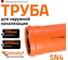 Труба ПВХ наружной канализации Ostendorf 200 х 6000 мм 223060 2