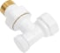 Комплект для углового подключения с термоголовкой Vario Term Elegant белый матовый ELGS0221C/FK 2