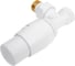 Комплект для углового подключения с термоголовкой Vario Term Elegant белый матовый ELGS0221C/FK 3