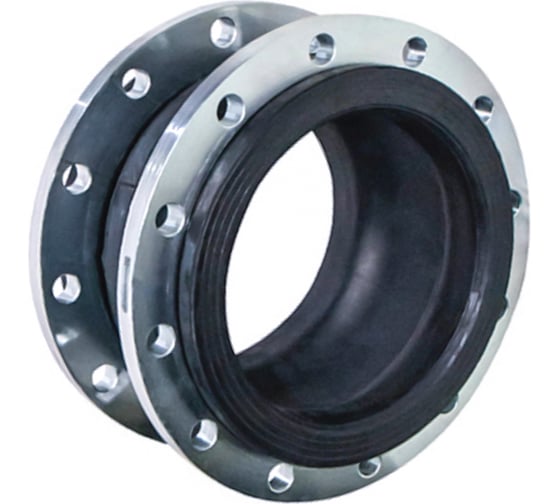 Компенсатор Benarmo EPDM Ду250 Pу16 резиновый антивибрационный фланцевый D140-01023