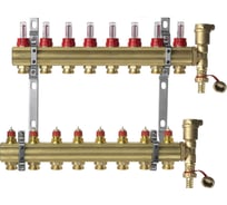 Комплект коллекторов Danfoss FHF-8F set, 8 выходов 088U0728 049527