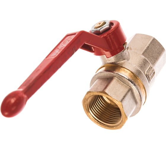 Кран шаровый Danfoss BVR Ду20 Ру40 м/м полн.рыч. латунь никель 065B8208 062776