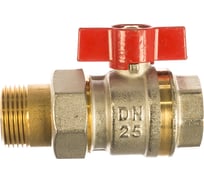Кран шаровый Danfoss BVR-F Ду25 Ру40 м/амер полн.баб. латунь никель 065B8205 062778